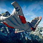 Salto com Wingsuit
